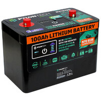 Pylontech RV12100 12.8V 100Ah LiFePO4 Lithium Battery - 1280Wh