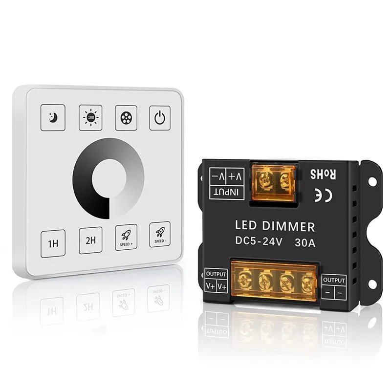 LED Switch  Wireless RF Remote Wall Mount LED Switch Dimmer