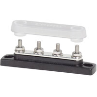 Blue Sea 2315 Common 100A Mini BusBar - 4 Gang with Cover