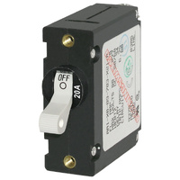Blue Sea 7214 20A A-Series Toggle Circuit Breaker - Single Pole