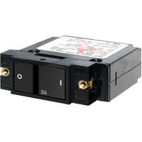 Blue Sea 7406 30A A-Series Flat Rocker Circuit Breaker - Single Pole