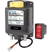 Blue Sea 7622 ML-Series 500A 12V Automatic Charging Relay with Manual Control