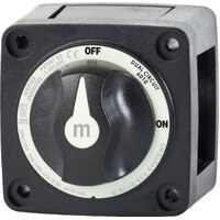 Blue Sea 6010200 m-Series Black Dual Circuit Battery Switch