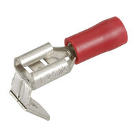 Red 2-Way Spade Terminal 6.3mm Piggyback - 10 Pack