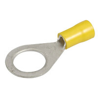 Yellow Ring Terminal 12mm - 10 Pack