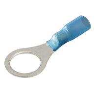 Blue Heat Shrink Ring Terminal 10mm - 10 Pack