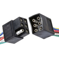 Narva 56296BL 6-Way Weatherproof Harness Connector