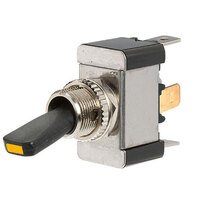 Narva 60280BL SPST Off/On Heavy-Duty Toggle Switch with Amber LED