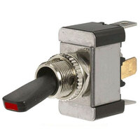 Narva 60283BL SPST Off/On Heavy-Duty Toggle Switch with Red LED