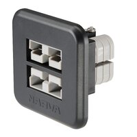 Narva 81112BL Dual 50A Connector Flush Mount