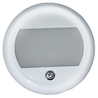 Whitevision IL130LED 5" Round LED Interior Light w/ Touch Switch