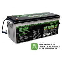 Drypower 24LFP150P High power 25.6V 150Ah LiFePO4 Lithium Battery