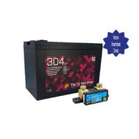 12v 304Ah LiFePO4 Lithium Battery with Victron SmartShunt