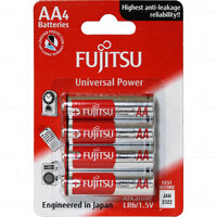 Fujitsu Universal Power LR6 AA 1.5V Alkaline Battery