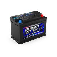 Power Crank DIN66 680CCA Heavy Duty Series Euro 4WD Battery