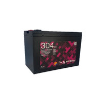 12v 304Ah LiFePO4 Lithium Deep Cycle Battery w/Bluetooth