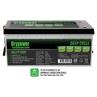Drypower 36LFP100P 36V 100Ah LiFePO4 Lithium Battery