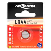 Ansmann LR44 1.5V Alkaline Coin Cell Battery