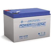 Power Sonic PDC12140 12v 14Ah Deep Cycle AGM Battery