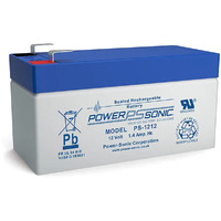 Power Sonic PS1212 12v 1.4Ah General Purpose AGM Battery