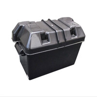 Large Marine Battery Boxes with Tie-Down Straps
