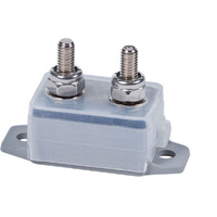 Bussmann Marine Grade Manual Reset 50A Short Stop Circuit Breaker (Blue Sea Systems 7157)