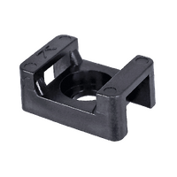 15mm Nylon Cable Tie Saddle Type Mount