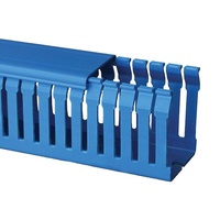 KSS VD-7 4060 Blue Slotted Wiring Duct 40 x 60mm x 2m
