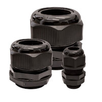 Nylon Cable Compression Glands (Black)