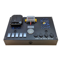 12/24V Premium Control Hub Distribution Panel with Projecta IDC25X DC-DC Charger &amp; Victron Shunt Monitoring