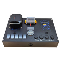 12/24V Premium Control Hub Distribution Panel with Projecta IDC50X DC-DC Charger &amp; Victron Shunt Monitoring