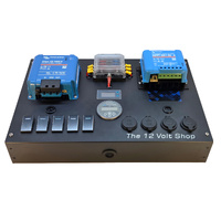 12/24V Premium Control Hub Distribution Panel with Victron Orion XS 1400 DC-DC Charger, SmartSolar MPPT &amp; Shunt Monitoring