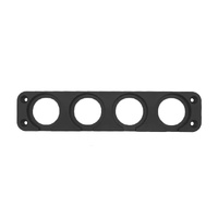 12v Accessory Flush Mounting Plate - Quadruple
