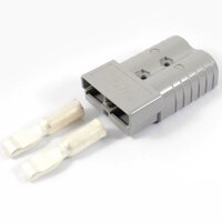 SB350 Anderson 350A Grey Connector 2/0AWG Contacts