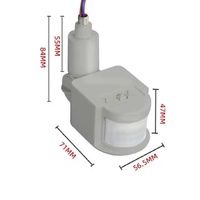 Automatic Dusk to Dawn & PIR Motion Sensor Grey