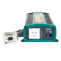 Enerdrive ePOWER 12V 1000w True Sine Wave Inverter