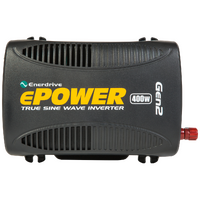 Enerdrive ePOWER 12V 400w Generation 2 True Sine Wave Inverter
