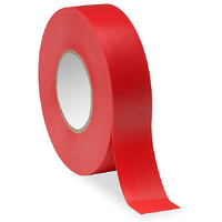 Plyon 610 Red Vinyl Commercial Grade PVC Electrical Tape