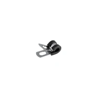 Rubber Lined Steel Cable Clamp (P Clip) 6mm