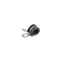 Rubber Lined Steel Cable Clamp (P Clip) 13mm