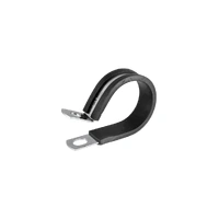 Rubber Lined Steel Cable Clamp (P Clip) 35mm