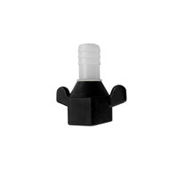 Shurflo Straight Wingnut Swivel Fitting 1/2&#39;&#39; Barb