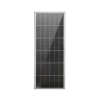 Exotronic Fusion 12v 145w Solar Panel (Narrow) 1303 x 525 x 25mm - 7.3KG