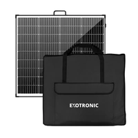 Exotronic 24v 200W Portable Folding Solar Panel - No Controller