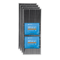 1000W Caravan Solar Bundle - 4 x Exotronic 12V 250W Fusion Panels &amp; 2 x Victron SmartSolar MPPT 100/30