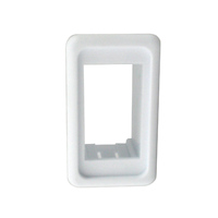 Contura VMS02 Single Mounting Panel - White