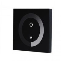 Touch Series Black Wall Mounted LED Dimming Switch
