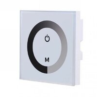 Touch Series White Wall Mounted LED Dimming Switch