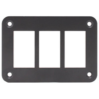 3 Gang Aluminium Switch Panel Housing