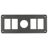 4 Gang 1 Socket Aluminium Switch Panel Housing